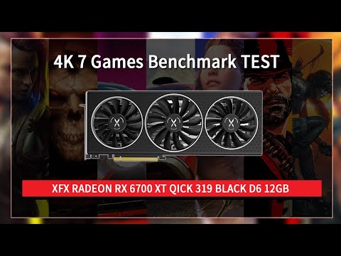 XFX 󵥿 RX 6700 XT QICK 319 BLACK D6 12GB