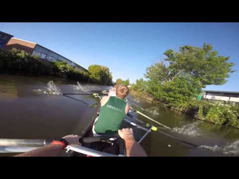 City of Bristol 1st Eight 250 mtr practice
