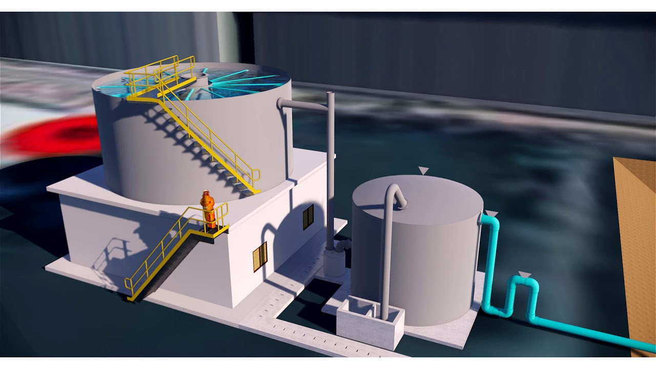 Pulsator clarifier and AVGF