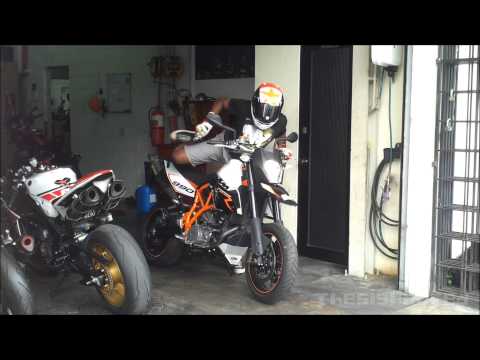 2011 KTM 990 Supermoto R test ride