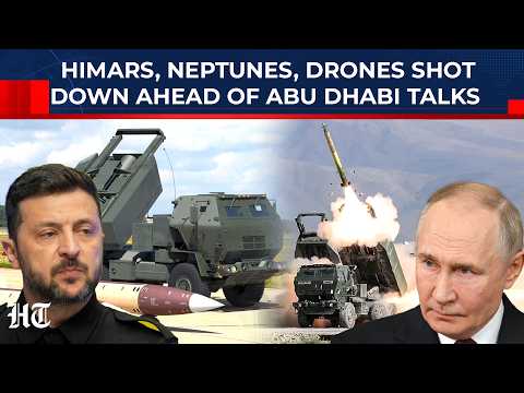Ukraine Goes All In After Trump Warns? Russia Hits Neptune Missiles, HIMARS Before Abu Dhabi Talks