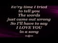 JIM CROCE - I'll Have To Say I Love You In A Song (Lyrics)