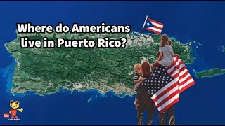 Top five cities in Puerto Rico where most non-Puerto Rican Americans live!