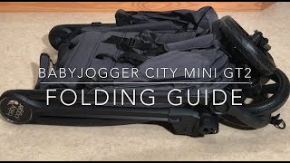 How to Fold / Unfold the Baby Jogger City Mini GT 2