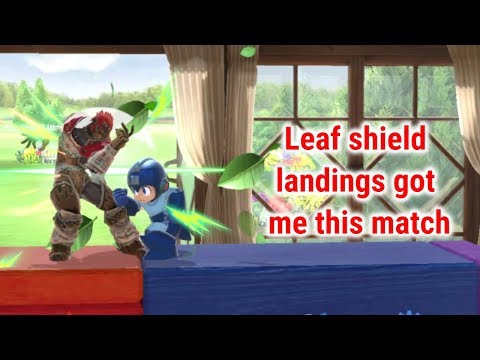 Leaf shield landings got me this match