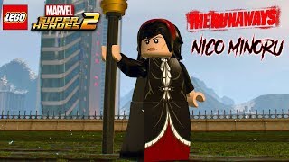 LEGO Marvel Super Heroes 2 - Nico Minoru Free Roam Gameplay (The Runaways DLC)