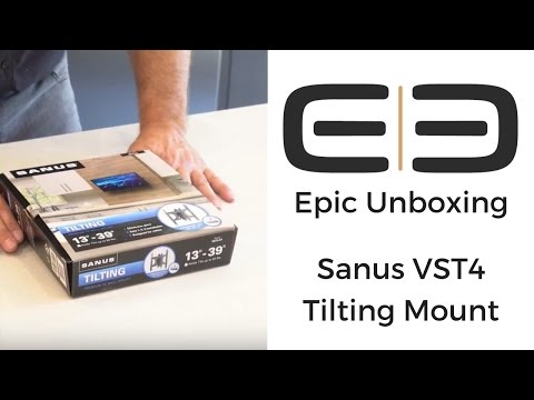 Sanus Wall Mount - VST4-B1 - Epic Unboxing