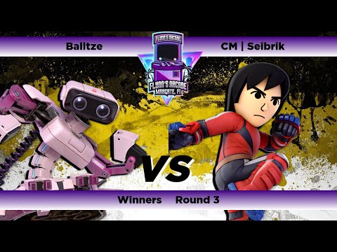 Flynn's Arcade 056 Winners Round 3 - Balltze (ROB) Vs CM | Seibrik (Mii Brawler) SSBU Tournament