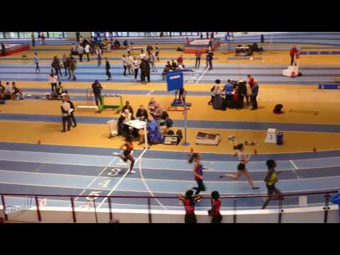 200m – Finale 9 – JUF – Championnat Régionaux Indoor 14/01/2017 – Eaubonne