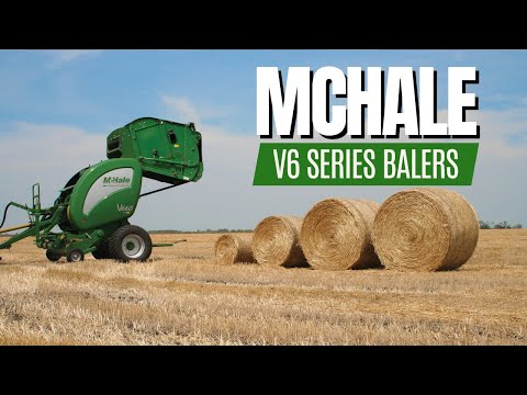 McHale V6 Baler Series — Automatic Variable Chamber Baler