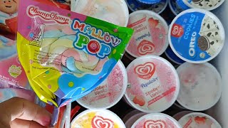 Drama buying strawberry flavored Walls ice cream at Indomaret ⁉️ I like strawberry ice cream #ice...