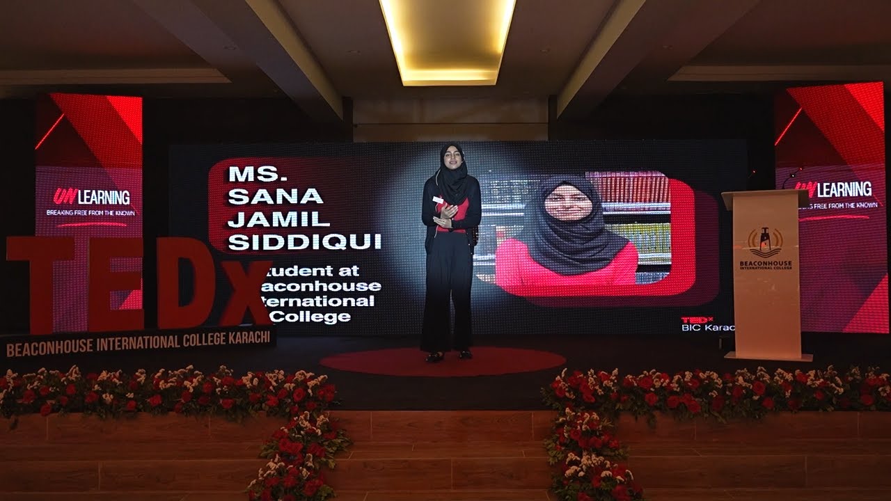 Unlearning Toxic Productivity  | Sana Siddiqui | TEDxBIC Karachi
