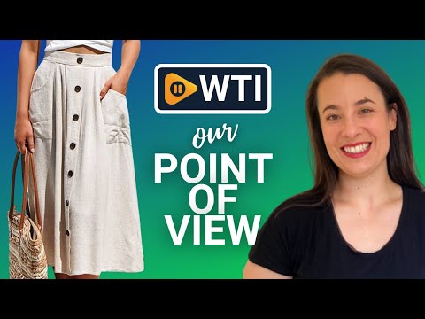 Naggoo Women's Polka Dot Midi Skirt - WTI product video review
