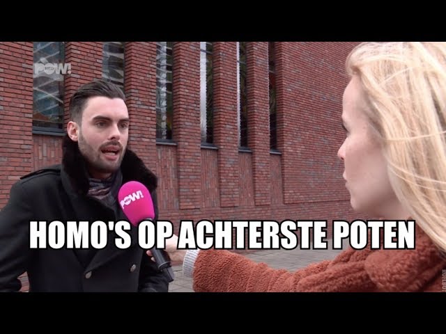 Homo's op achterste poten