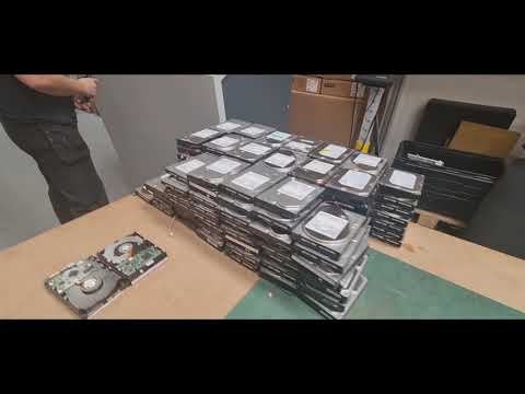 Hard Disk Drive Data Destruction - Shredding