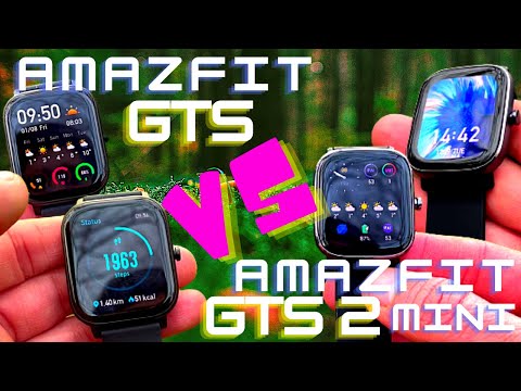 Amazfit GTS vs Amazfit GTS2 Mini Test & Vergleich | Wie unterscheiden sie sich? Welches ist das