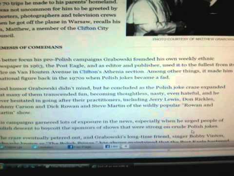 Polish jokes origin is Nazi German propaganda Part 2B