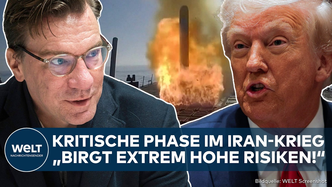 IRAN: Heikle Phase im Krieg! Chaos? Lange sieht hohe Risiken! Was macht Trump und Teheran?