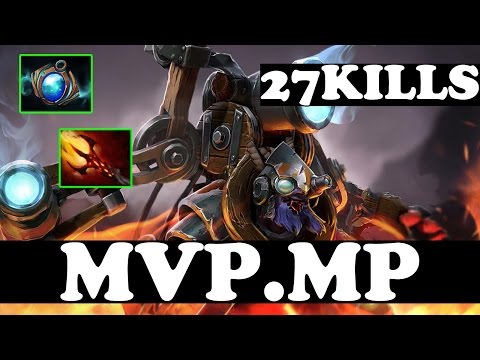 MVP.MP 7900 MMR Plays Tinker WITH 27 KILLS - Ranked Match Gameplay - Dota 2