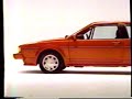 1987 VW Scirocco 16V Porsche 944 And Scirocco TV Commercial