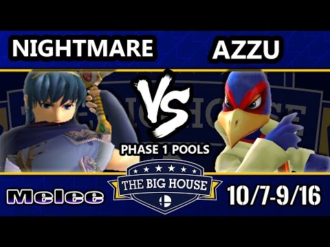 TBH6 SSBM - EMG | Nightmare (Marth) Vs. Azzu (Falco) Smash Melee Pools