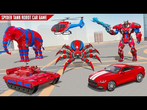 Spider Tank Robot Car Game 3d Games  - Brave Jackals |Combat Studio