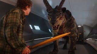 Percy est en plein combat contre la Chim�re
