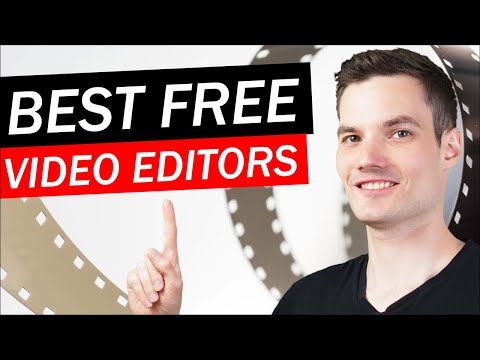 🎬 3 BEST FREE Video Editing Software for PC