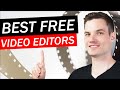 3 BEST FREE Video Editing Software For PC