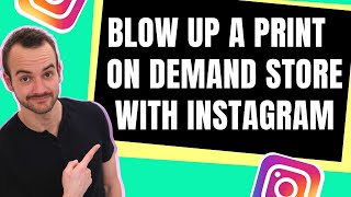 How to Start and Grow a Print on Demand Store with Instagram