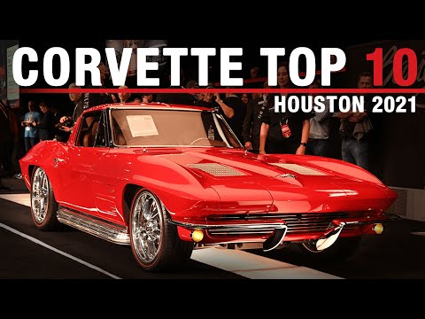 CORVETTE TOP 10: Best-selling Corvettes from the Inaugural Houston Auction 2021