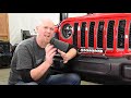 Grimm Offroad Steel Bumper Center Light Mount - JT/JL Rubicon