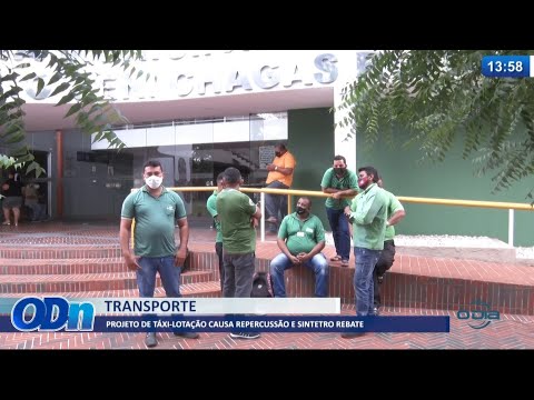 Projeto de táxi-lotação causa repercussão e SINTETRO rebate 03 06 2021