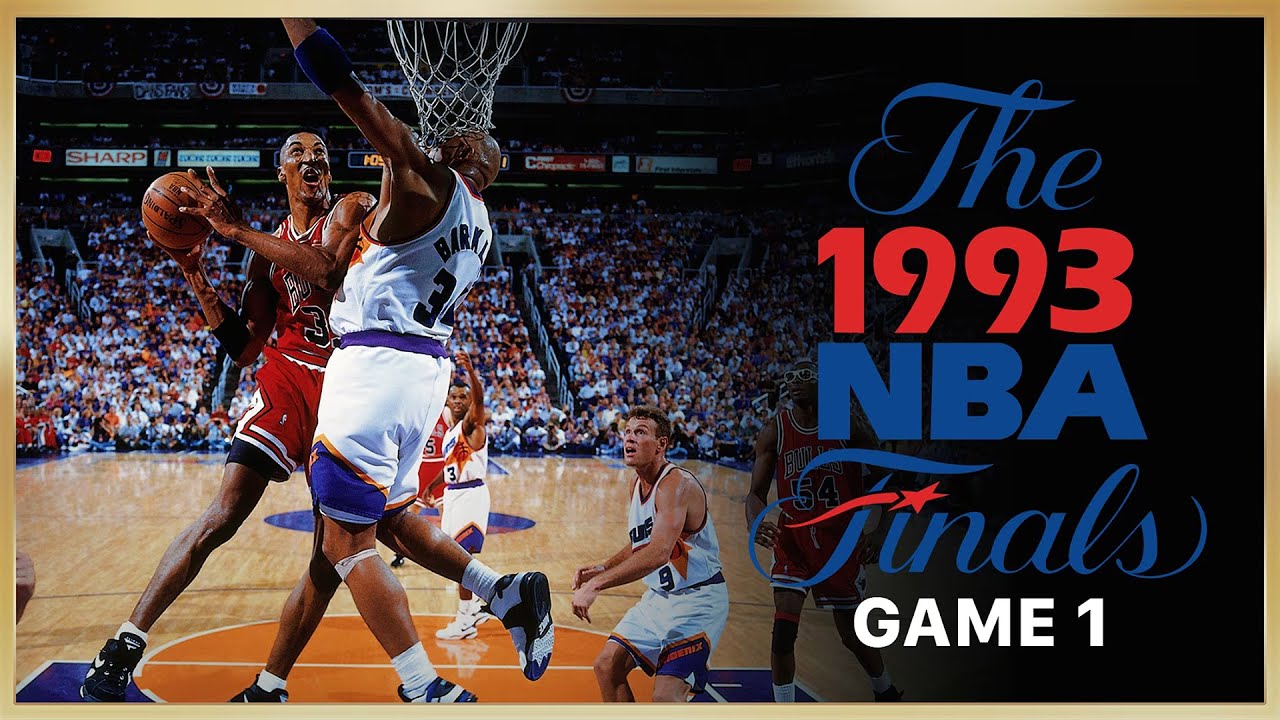 1993 NBA Finals Full Game 1 | Chicago Bulls vs Phoenix Suns