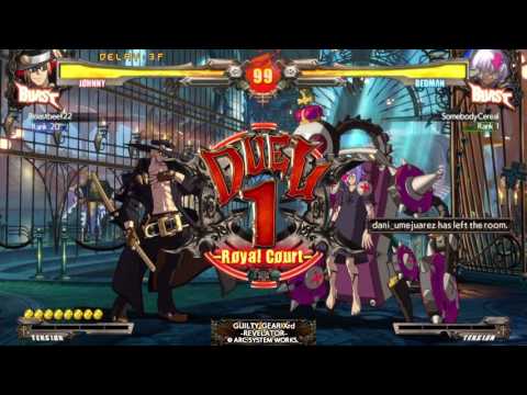 GGxrd Rev 2 7-9-2017 Johnny vs Bedman