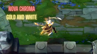 NEW CHROMA Master Yi Inkshadow prestige Gold and White!