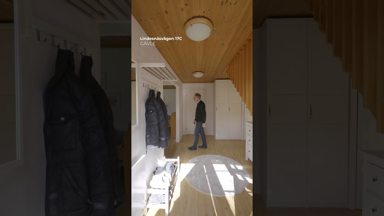 6 rum Villa på Lindesnäsvägen 17C Hagaström Gävle kommun - video