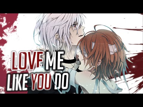 Nightcore - Love Me Like You Do (Rock Version) (Lyrics)