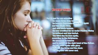 Kinh Tin Kính Tiếng Anh | Nicene Creed