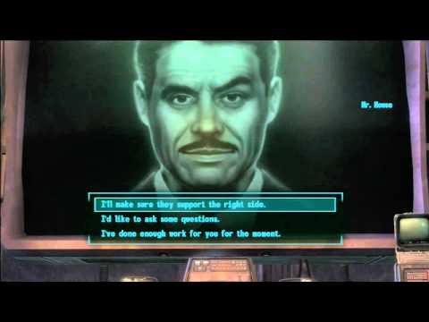 Giving Mr.House the Platinum Chip - Fallout: New Vegas