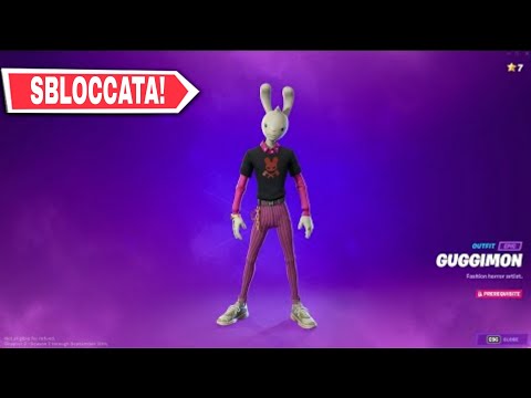 HO SBLOCCATO LA SKIN GUGGIMON! - FORTNITE SEASON 7