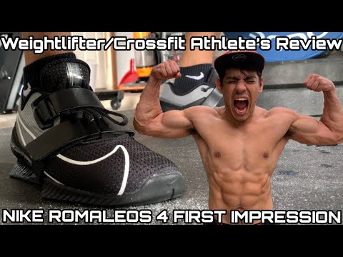 NIKE ROMALEOS 4 FIRST IMPRESSION & WORKOUT! | Weightlifter/CrossFit Athlete's Review!