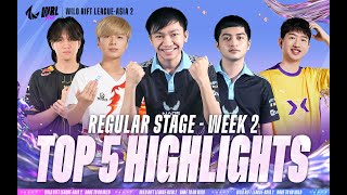 TOP 5 | Wild Rift League-Asia 2 | Week 2