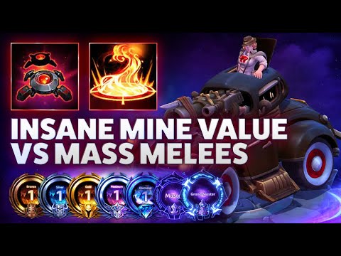 Sgt. Hammer Napalm - INSANE MINE VALUE VS MASS MELEES! -  Bronze to Grandmaster S1 2022