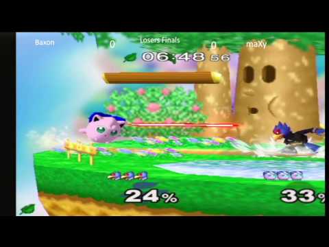 Christmas Carnage 16' - Baxon (Falco) vs maXy (Puff) - Melee Losers Finals