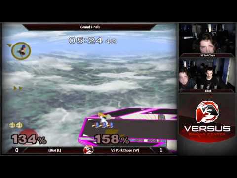 07/05/15 Versus Weekly Melee - Grand Finals - VS|Porkchops (Falco) vs Elliot (Peach)
