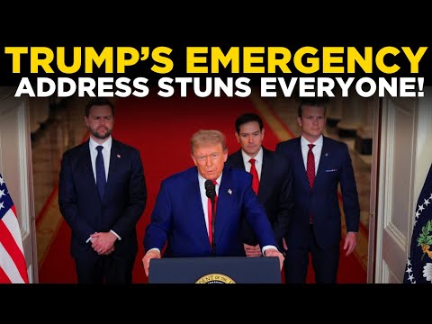 US NEWS LIVE: Trump Stuns Everyone With Urgent 24-Hour Announcement | Donald Trump Speech LIVE
