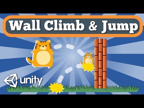 Unity 2D Tutorial About How To Make Wall Jumping Feature For Simple Arcade Platformer Game.