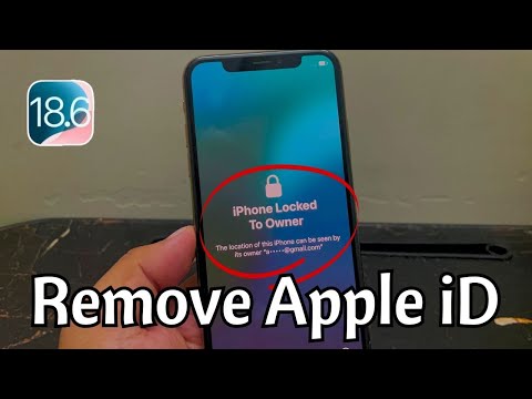 iOS 18.6: безопасный способ обойти iCloud и блокировку владельца! Удалить Apple ID! Работает на в...