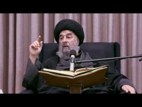 ⁣المرجع المدرسي يدعو القوات الأمنية إلى القيام بواجبها في حفظ الأمن العام